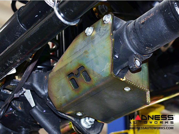 Jeep Wrangler JL Front Axle Disconnect Skid Plate MADNESS Autoworks